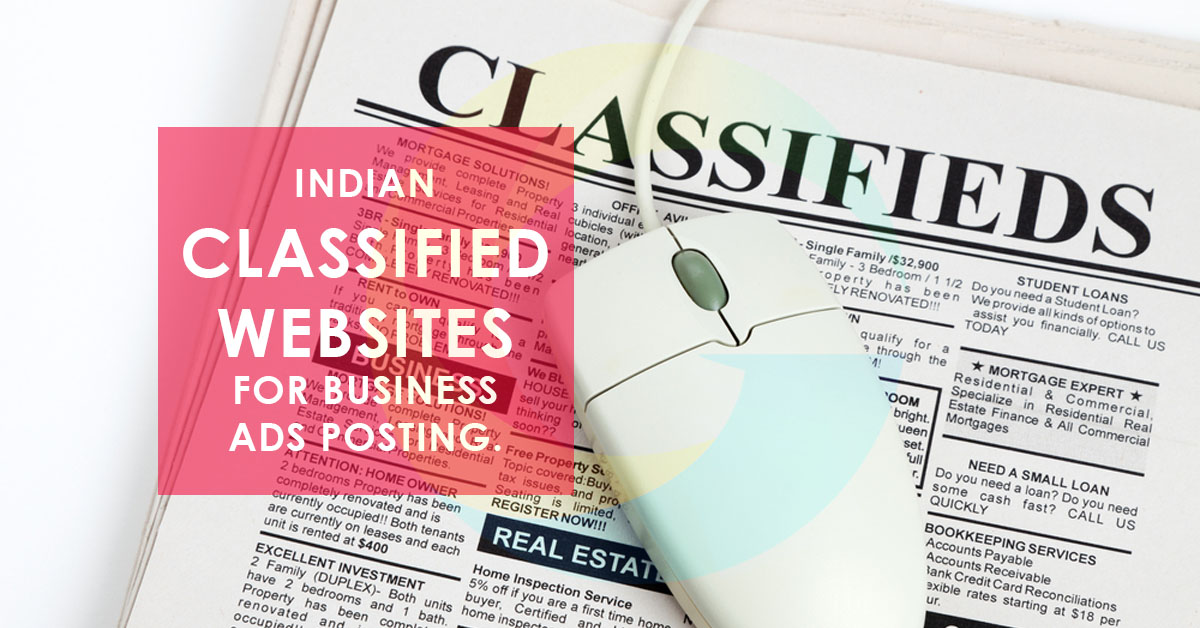 Popular Indian classified websites for business ads posting.